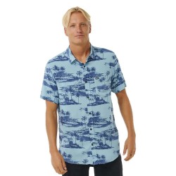 риза,с,къс,ръкав,мъжки,ризи,rip,curl,party,pack,short,sleeve,shirt,dusty,blue,(blue)