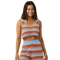 тениска,дамски,топове,rip,curl,santorini,sun,crochet,sleeveless,t,shirt,multico,(multicolor)