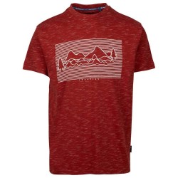тениска,мъжки,тениски,trespass,karap,short,sleeve,t,shirt,salsa,(red)