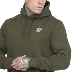 блуза,мъжки,пуловери,siksilk,essential,overhead,sweatshirt,green,(khaki)