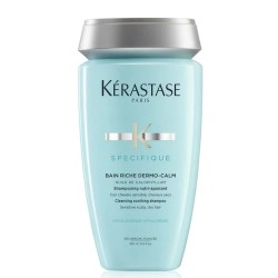хигиена,коса,kerastase,bain,rich,dermocalm,250ml,shampoo,clear