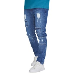 дънки,мъжки,панталони,siksilk,drop,crotch,jeans,blue