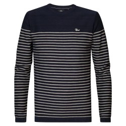 блуза,мъжки,пуловери,petrol,industries,kwr201,sweater,multicolor,(navy,blue)