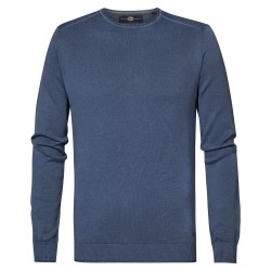 блуза,мъжки,пуловери,petrol,industries,kwr203,sweater,blue