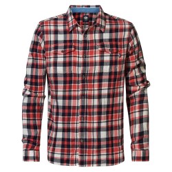 риза,с,дълъг,ръкав,мъжки,ризи,petrol,industries,sil405,long,sleeve,shirt,red