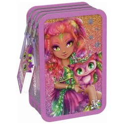 канцеларски,принадлежности,nebulous,3,floors,hazelia,pencil,case,pink,(multicolor)