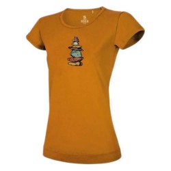 тениска,дамски,тениски,ocun,stoneman,short,sleeve,t,shirt,brown,bronze,(orange)