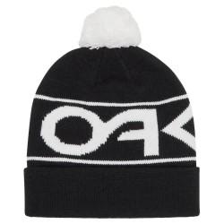 шапка,всички,шапки,oakley,factory,cuff,beanie,black,(black,white,logo)