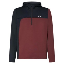 блуза,мъжки,пуловери,oakley,gravity,range,half,zip,sweatshirt,grenache,hthr,(red)