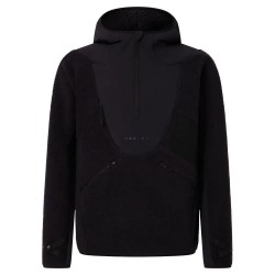 суичър,мъжки,пуловери,oakley,latitude,flex,sherpa,hoodie,black,(blackout)