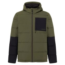 палто,мъжки,якета,oakley,tahoe,puffy,rc,raincoat,green,(new,dark,brush)