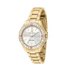 Часовник Chiara ferragni R1953101502 woman watch - Golden (Golden / Golden / Silver) часовник,часовници,chiara,ferragni,r1953101502,woman,watch,golden,(golden,golden,silver)