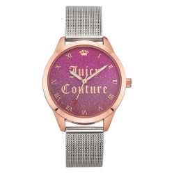 часовник,часовници,juicy,couture,jc1279hprt,woman,watch,pink,(pink,silver,pink)