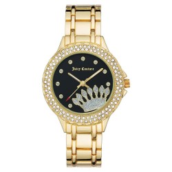 часовник,часовници,juicy,couture,jc1282bkgb,woman,watch,golden,(golden,golden,black)