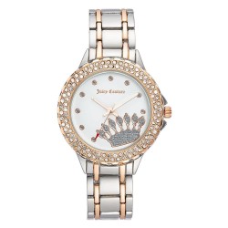 часовник,часовници,juicy,couture,jc1283wtrt,woman,watch,golden,(silver,silver,white)