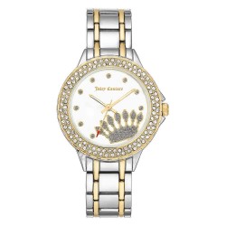 часовник,часовници,juicy,couture,jc1283wttt,watch,golden,(multicolored,silver,white)