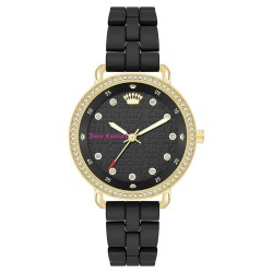 часовник,часовници,juicy,couture,jc1310gpbk,woman,watch,golden,(golden,black,black)
