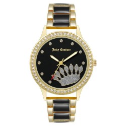 часовник,часовници,juicy,couture,jc1334bkgp,woman,watch,golden,(golden,multicolored,black)