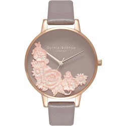 Часовник Olivia burton OB16FS99 woman watch - Golden (Pink / Grey / Grey) часовник,часовници,olivia,burton,ob16fs99,woman,watch,golden,(pink,grey,grey)