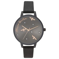 Часовник Olivia burton OB16PQ02 woman watch - Brown (Black / Black / Black) часовник,часовници,olivia,burton,ob16pq02,woman,watch,brown,(black,black,black)