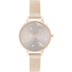 часовник,часовници,olivia,burton,ob16pq04,watch,golden,(golden,golden,grey)