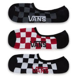 чорапи,мъжки,чорапи,vans,classic,no,show,socks,3,pairs,multicolor,(white,black)