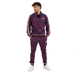анцуг,мъжки,анцузи,lonsdale,redford,slim,fit,tracksuit,red,(navy,red,ecru)