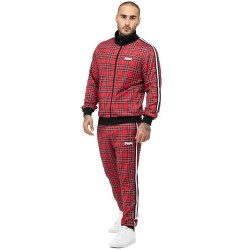 анцуг,мъжки,анцузи,lonsdale,royal,stewart,slim,fit,tracksuit,red,(red,black,white,tartan)