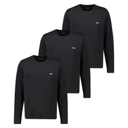 мъжко,бельо,boss,classic,10243514,01,long,sleeve,base,layer,3,units,black,(black)