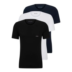мъжко,бельо,boss,classic,10257105,short,sleeve,base,layer,3,units,black