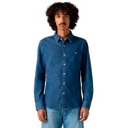 риза,с,дълъг,ръкав,мъжки,ризи,levi's®,battery,long,sleeve,shirt,blue
