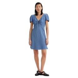 рокля,дамски,поли,и,рокли,levi´s,delray,short,sleeve,dress,blue