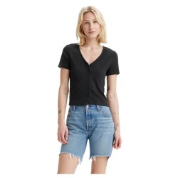 тениска,дамски,тениски,levi´s,®,muse,short,sleeve,t,shirt,black,(black,caviar,0000)