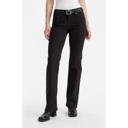 дънки,дамски,панталони,levi's®,super,boot,low,waist,jeans,black