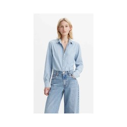 риза,с,дълъг,ръкав,дамски,блузи,дамски,ризи,levi's®,the,classic,long,sleeve,shirt,blue