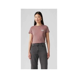 тениска,дамски,тениски,levi´s,®,the,perfect,short,sleeve,t,shirt,red,(red,sunrise,bw,shine)