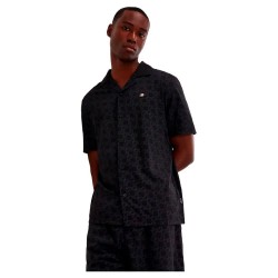 риза,с,къс,ръкав,мъжки,ризи,ellesse,zabeni,short,sleeve,shirt,black