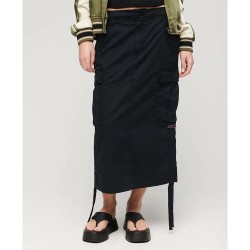пола,дамски,поли,и,рокли,superdry,cargo,midi,skirt,black