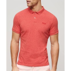 мъжки,блузи,с,яка,superdry,classic,pique,short,sleeve,polo,hibiscus,red,marl,(orange)
