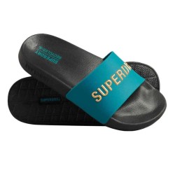 дамски,сандали,и,чехли,superdry,code,logo,vegan,slides,black,deep,lake,turq,metallic,gold,(blue,black)