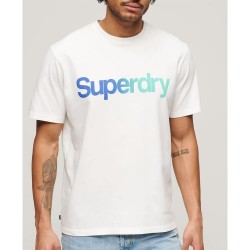 тениска,мъжки,тениски,superdry,core,logo,loose,short,sleeve,t,shirt,white