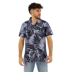 риза,с,къс,ръкав,мъжки,ризи,superdry,open,collar,print,short,sleeve,shirt,philip,palm,blue,print,(multicolor)