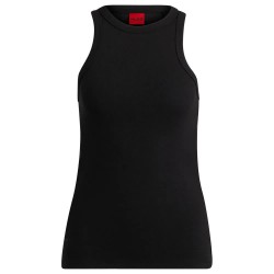тениска,дамски,тениски,hugo,the,plain,10258222,sleeveless,t,shirt,black,(black)