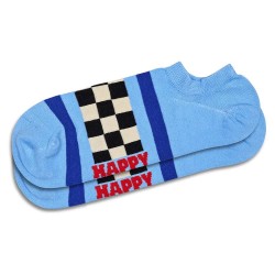 чорапи,мъжки,чорапи,happy,socks,checked,stripe,no,show,socks,multicolor,(light,blue)