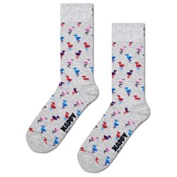 чорапи,мъжки,чорапи,happy,socks,flamingo,crew,socks,multicolor,(light,grey)