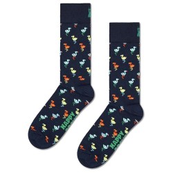 чорапи,мъжки,чорапи,happy,socks,flamingo,crew,socks,multicolor,(navy)