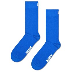 чорапи,мъжки,чорапи,happy,socks,solid,crew,socks,blue