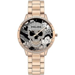 Часовник Police PL16067MSR02M woman watch - Golden (Black) часовник,часовници,police,pl16067msr02m,woman,watch,golden,(black)