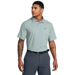 Under armour golf Iso-Chill Verge short sleeve polo - Blue (Matrix Green / Starlight /) мъжки,блузи,с,яка,under,armour,golf,iso,chill,verge,short,sleeve,polo,blue,(matrix,green,starlight,)