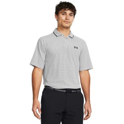 Under armour golf Iso-Chill Verge short sleeve polo - Grey (White / Halo Gray / Black) мъжки,блузи,с,яка,under,armour,golf,iso,chill,verge,short,sleeve,polo,grey,(white,halo,gray,black)